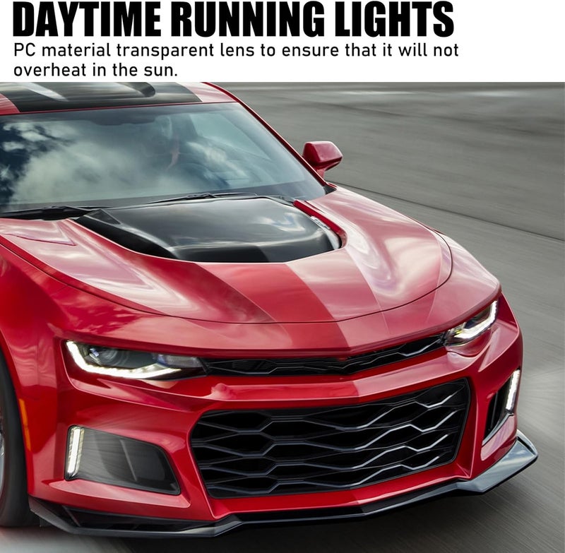 Gear Up Fog Light for Chevy Camaro LT 2016 for Camaro LS RS LT ZL1 2017 2018 for Camaro ZL1 2019-2022 Daytime Running Lights - Image 3